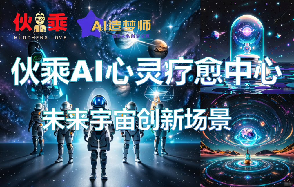 《伙乘AI心灵疗愈中心》创新场景